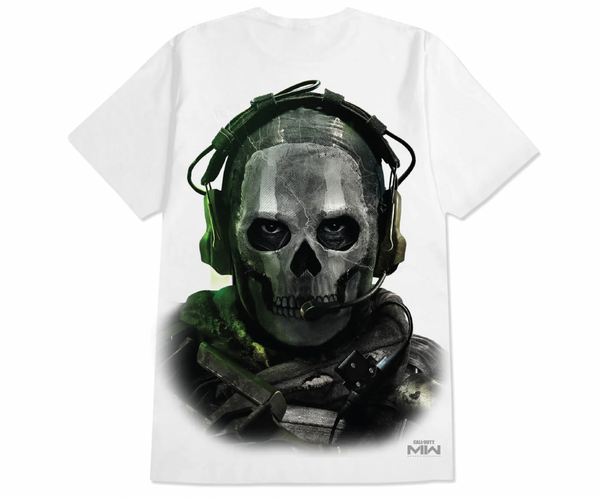 CALL OF DUTY GHOST TEE WHITE
