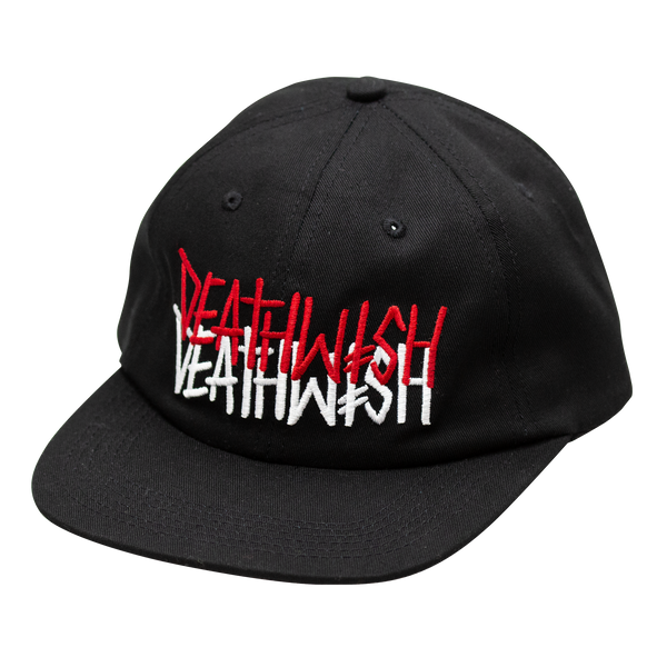 Deathspray Offset Hat Black