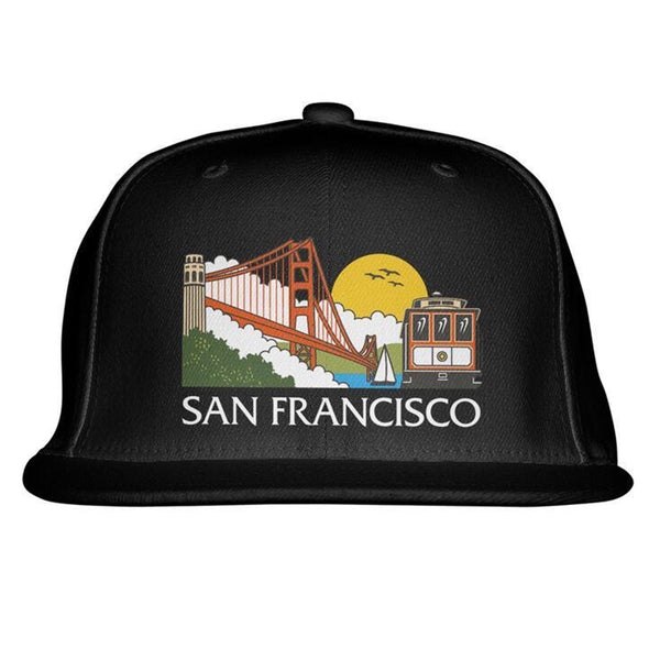 SF TOURIST HAT - BLACK