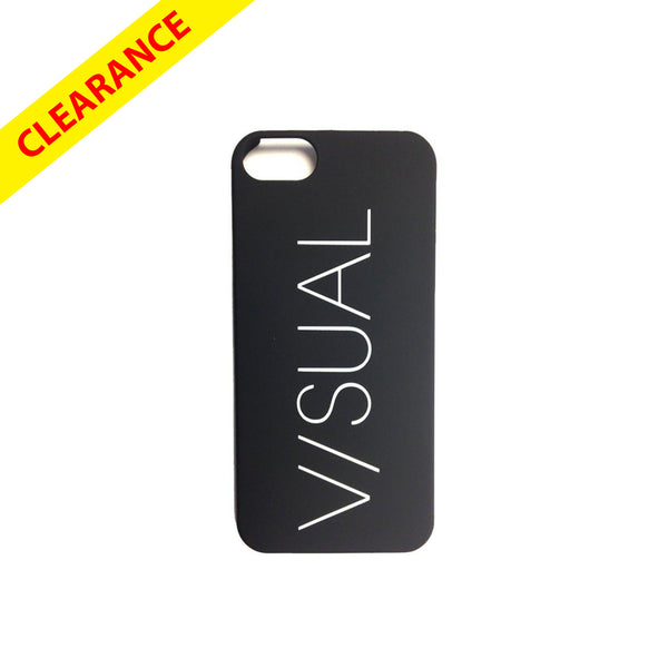 V/SUAL - CORE LOGO IPHONE 5/5S CASE BLK