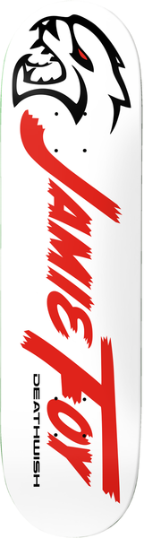 JAMIE FOY Hemi White Deck 8.5