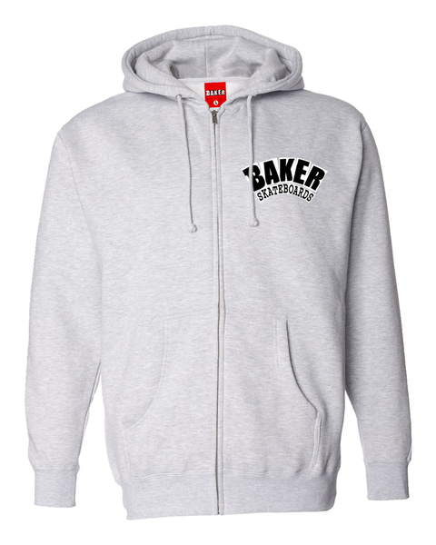 Arch Logo HTHR GRY Zip-Up
