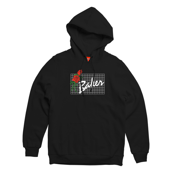 Roses BLK Hoodie
