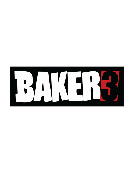 Baker 3 Sticker 10pk