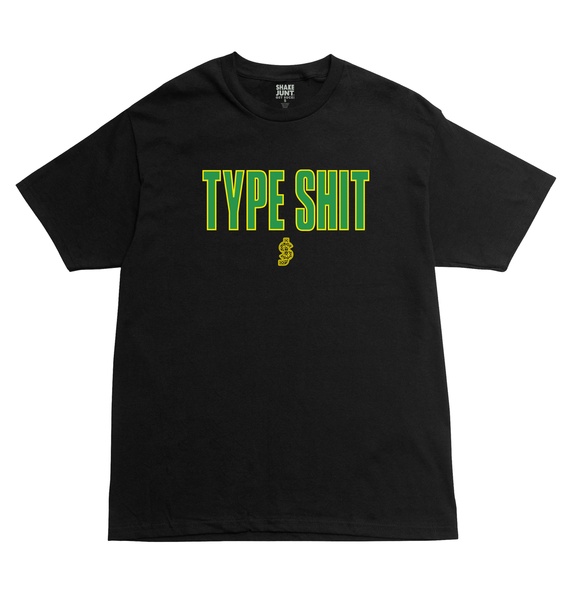 TYPE SHIT Black Tee