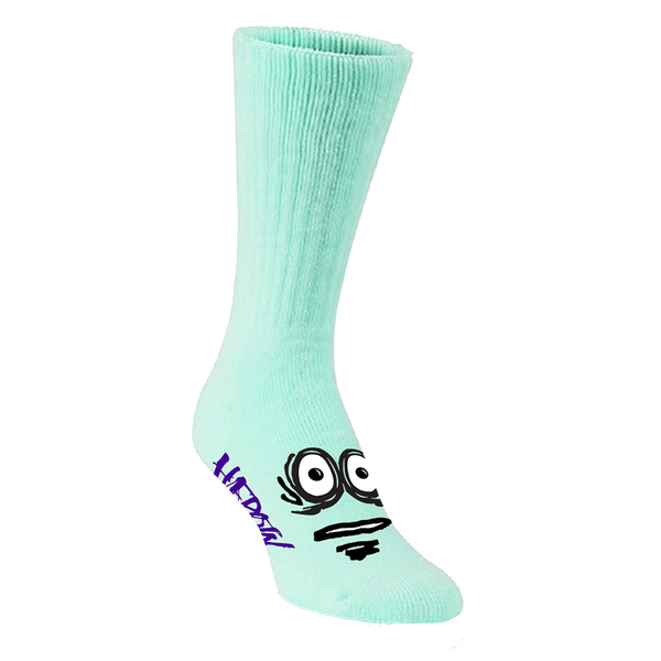 Big Egg Teal Socks