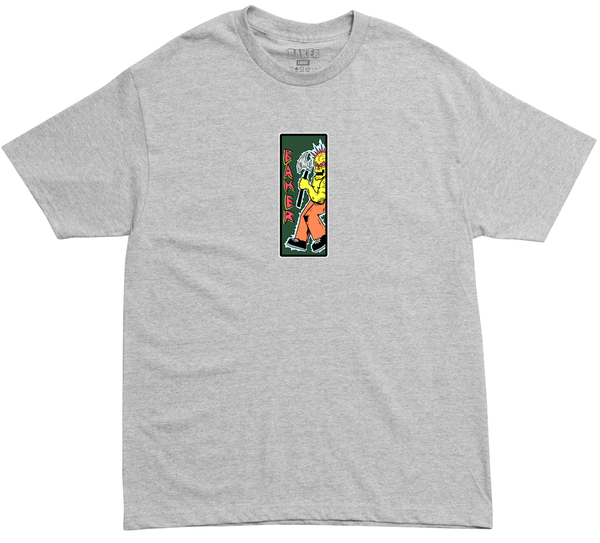 Axe Man HTHR GRY Tee