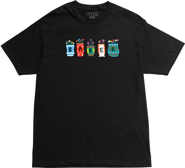 Pots & Flowers BLK Tee