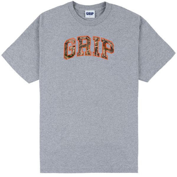 Classic Grip Varsity Real tree Tee Grey (BOX 40)