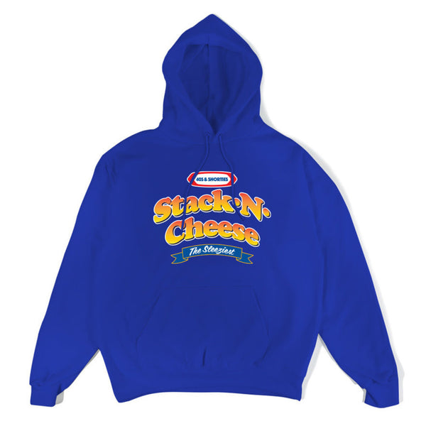 Stack N Cheese Blue Hoodie - 40s & Shorties