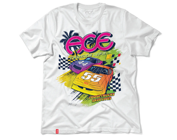 ACE DAYTONA TEE WHITE