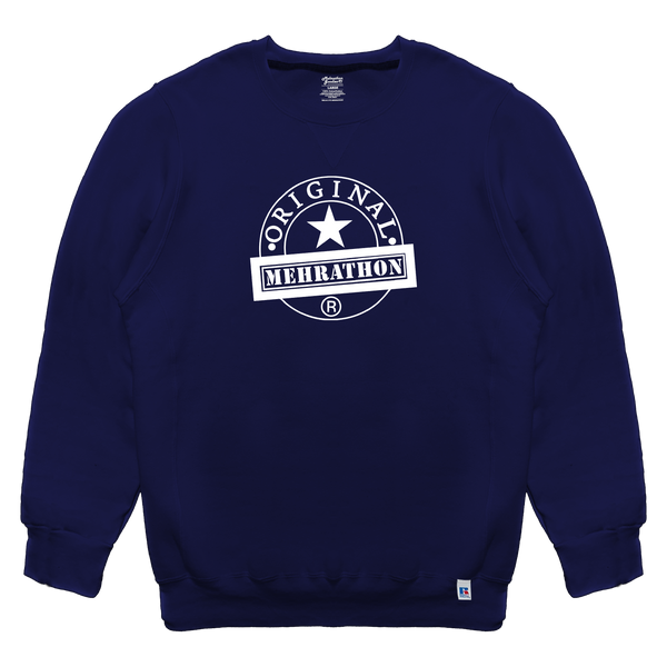 Au-Mehrathon Crew Navy *Puff Print