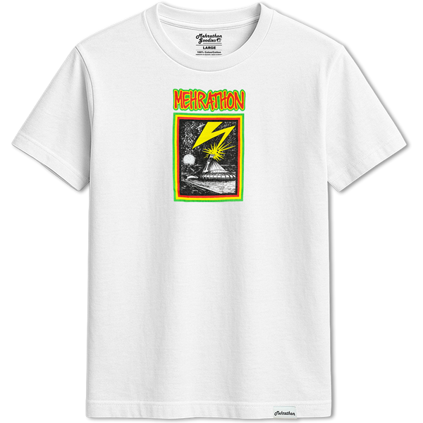 BANNED IN MTL TEE WHITE