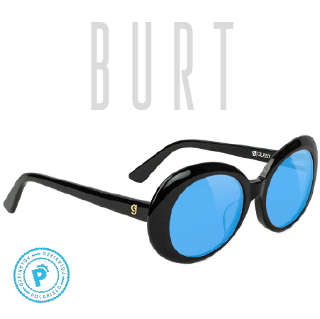 BURT PREMIUM PLUS - BLACK/BLUE LENS