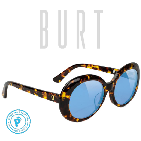 BURT PREMIUM PLUS - TORTOISE/BLUE LENS