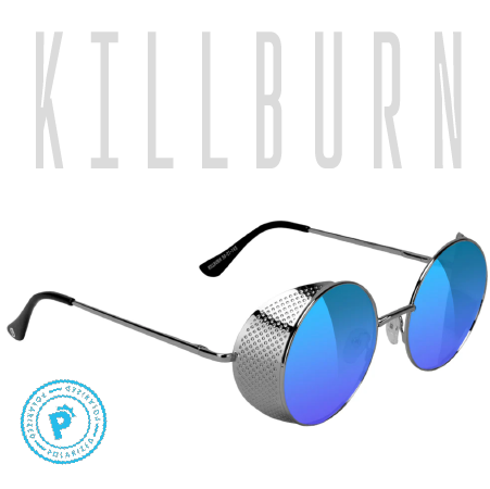 KILLBURN PREMIUM POLARIZED -SILVER/BLUE MIRROR