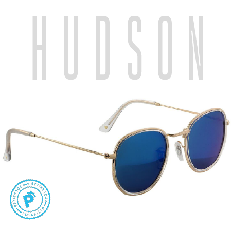 HUDSON POLARIZED - CLEAR/BLUE MIRROR