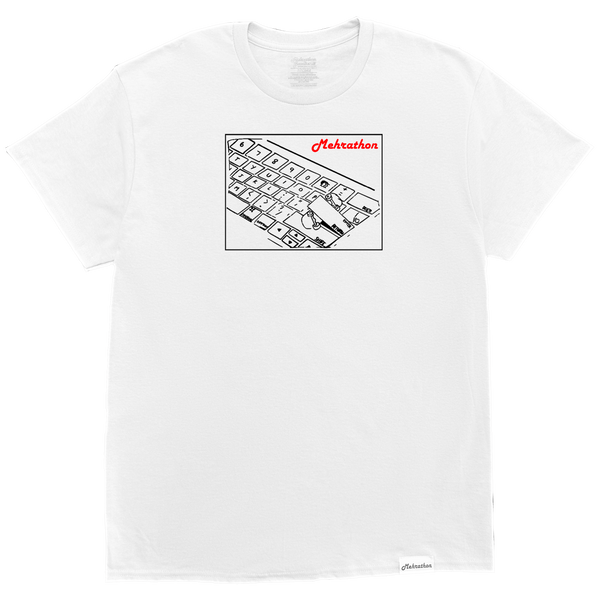 Bump to Space Bar Tee White