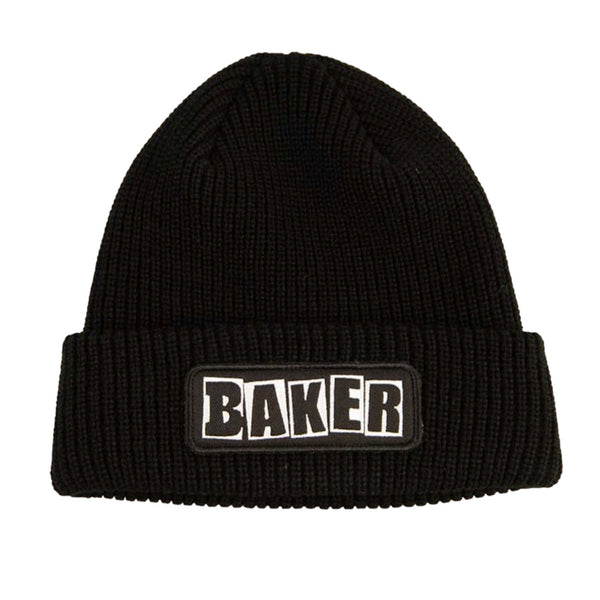 Brand Logo BLK Patch Beanie