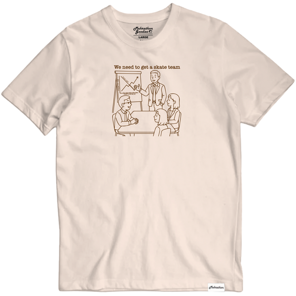 Corporate Bandwagon Tee Natural