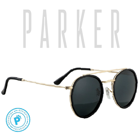 PARKER POLARIZED - BLACK/GOLD