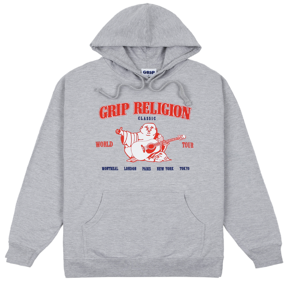 Classic Grip GRIP RELIGION HOODY GREY (BOX 47)
