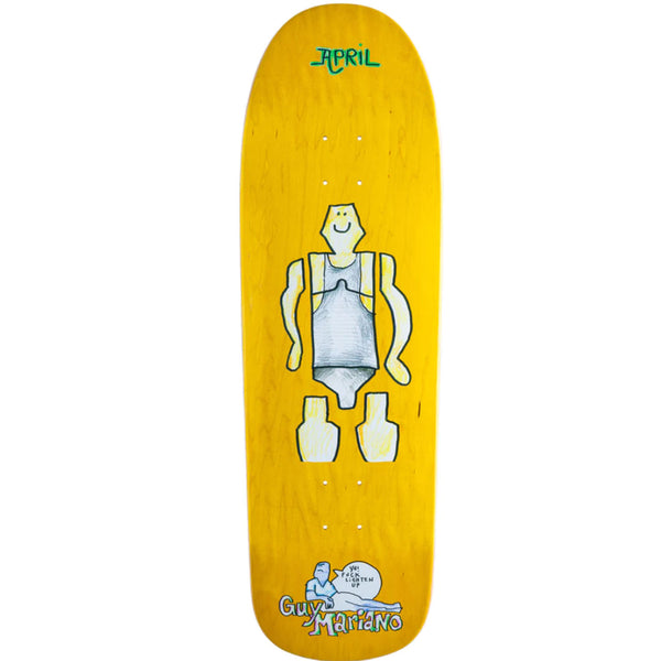 GUY MARIANO art by GONZ Deck 9.6 Yellow