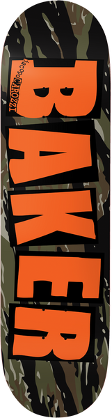 JACOPO CAROZZI BRAND LOGO TIGER CAMO DECK 8.38