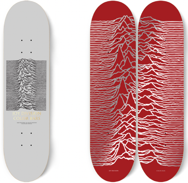 Joy Division Unknown Pleasures 2 Deck Set Red/Silver Foil