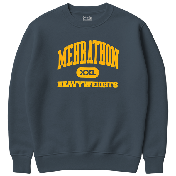 HEAVYWEIGHTS CREWNECK NAVY *PUFF PRINT