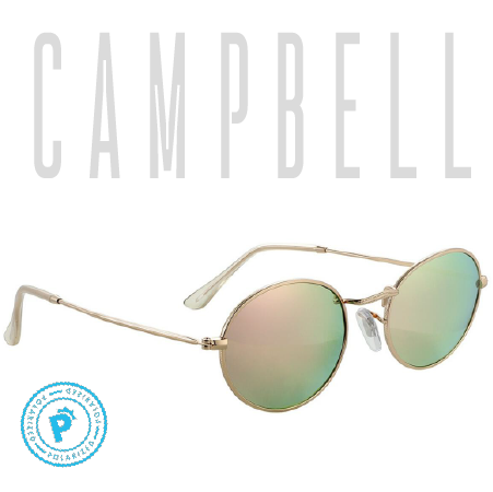 CAMPBELL POLARIZED - GOLD/PINK MIRROR