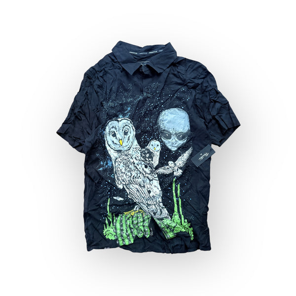 PRIMITIVE OWL SHIRT BLACK (BOX 8)