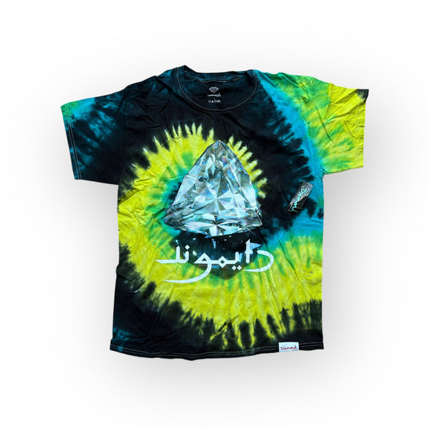 Diamond PEAR Shape Tee Premium Tye Dye (BOX 9)