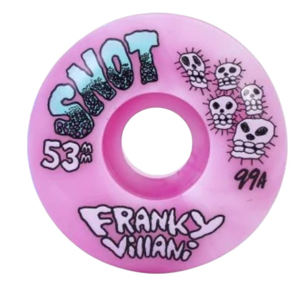 SNOT Franky Villani Wheels Pink 53mm 99a