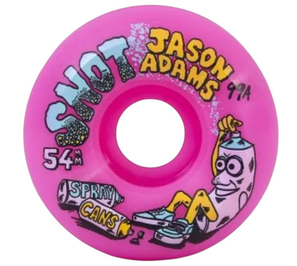 SNOT Jason Adams Spray Cans Wheels Pink 54mm 99a