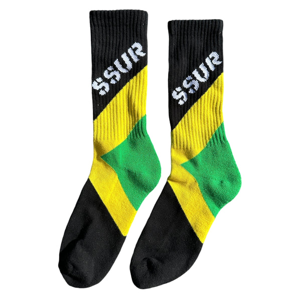 SSUR Jamaican Stripe Socks