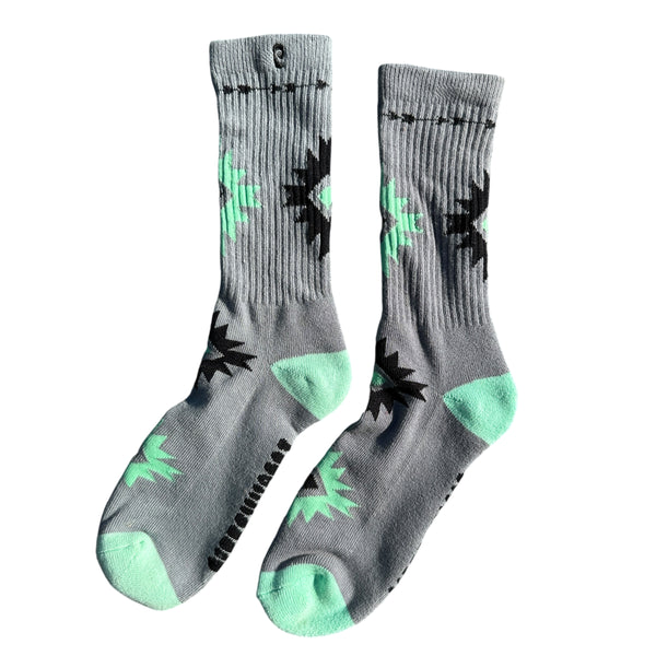 Psockadelic Native Socks Grey