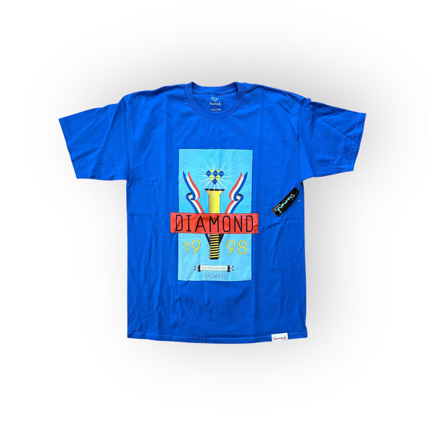 Diamond Podium Tee Blue (BOX 10)
