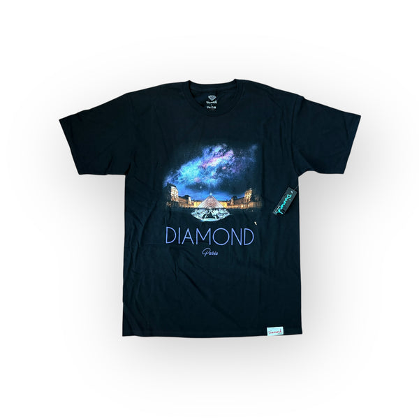 Diamond Pyramid Tee Black  (BOX 9)