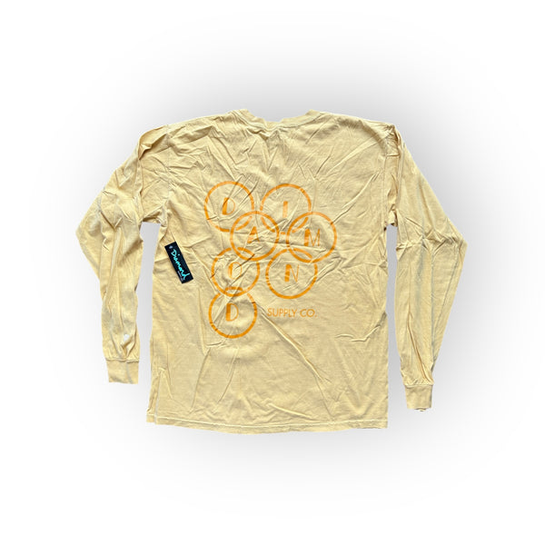 DIAMOND CIRCULAR LONGSLEEVE YELLOW (BOX 14)