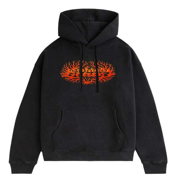 Coral Hoody Black