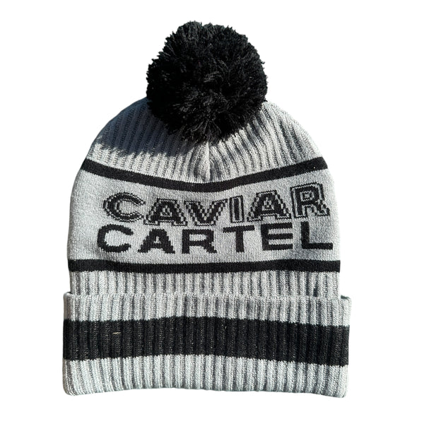 SSUR CAVIAR CARTEL POM BEANIE GREY