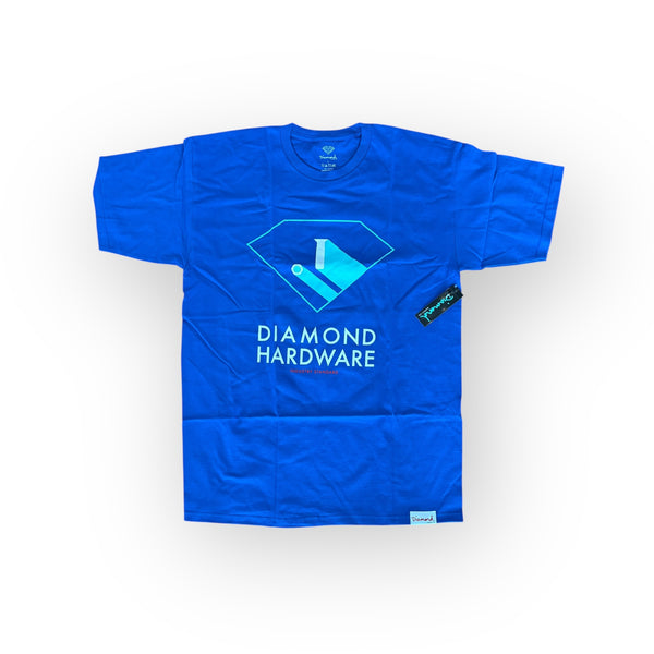 Dimaond Nut and Bolt tee Blue (BOX 9)