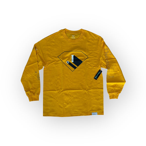 DIAMOND NUT AND BOLT LONGSLEEVE GOLD (BOX 14)