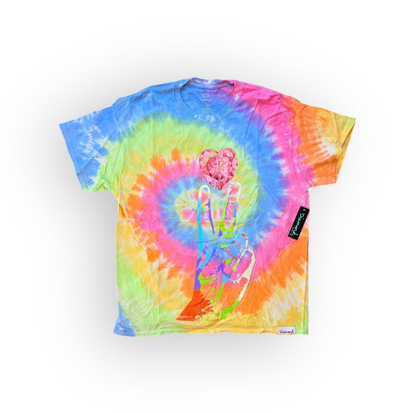 Diamond Peace Tee Premium Tyedye  (BOX 12)