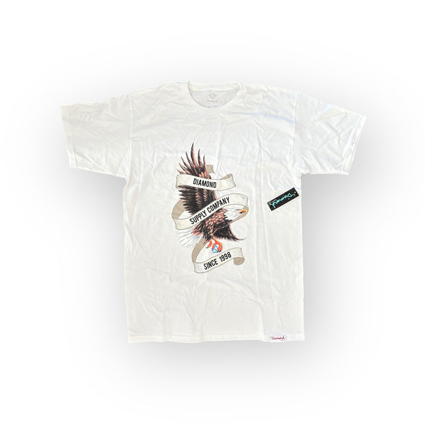 DIAMOND EAGLE TEE WHITE