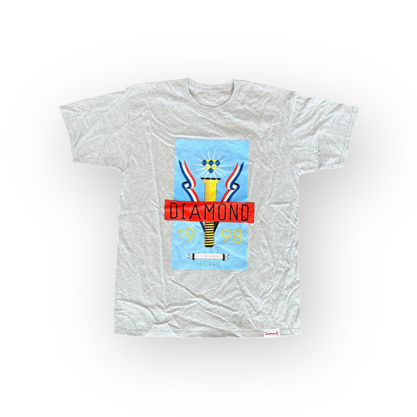 Diamond Podium Tee Grey (BOX 10)