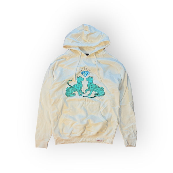 Diamond Cheetah Hoody WHITE (BOX 16)