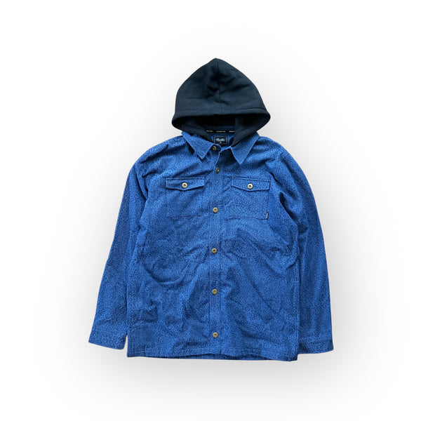 PRIMITIVE CHEETAH DENIM TWO-FER HOODY (BOX 6)