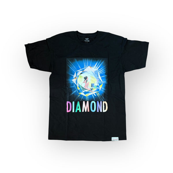 Diamond Trapped Tee Black (BOX 9)
